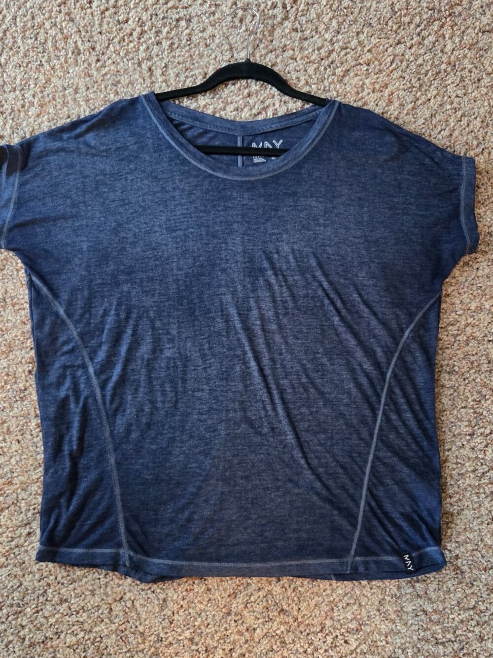 Marc New York Performance T Shirt - Size Small - Heathered Navy